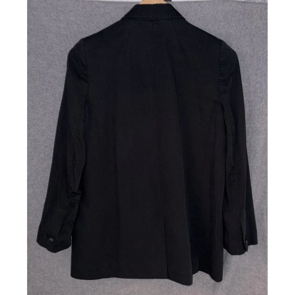 Madewell Oversized Blazer Drapeweave Caldwell Double-Breasted Medium Linen Blend